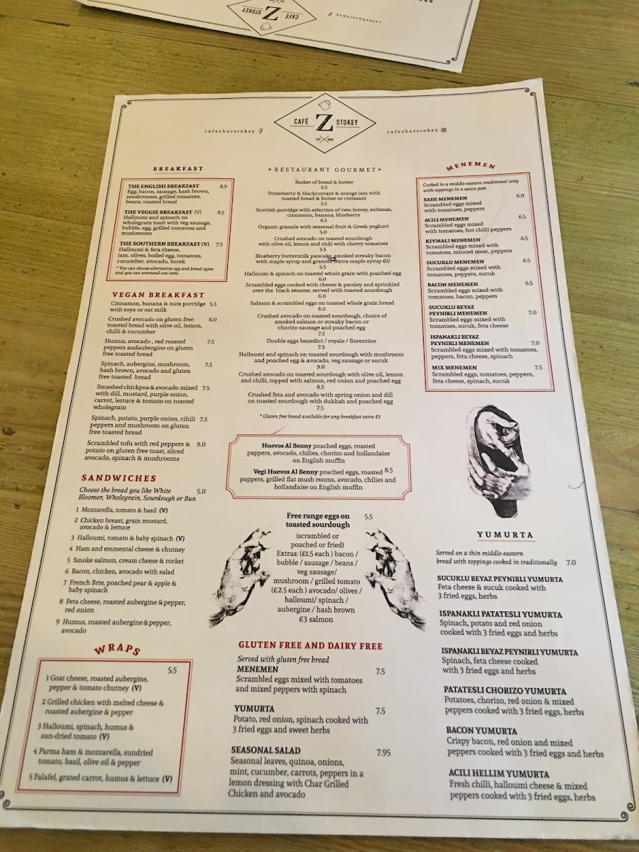 Cafe Z Bar. Menu - Image 2
