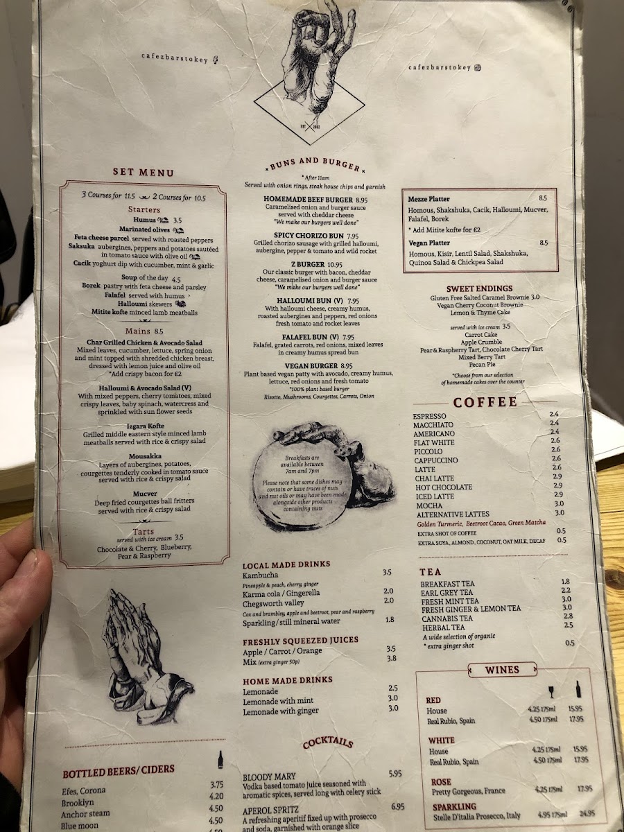 Cafe Z Bar. Menu - Image 3